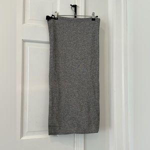 Lululemon infinity scarf - black and cream marled